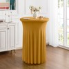 iEventStar 30 inches 32" Highboy Cocktail Round Stretch Spandex Table