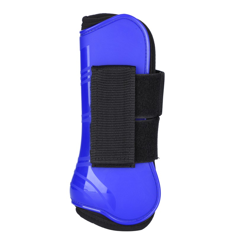 1Set Horse Legguard Leg Protector Leggings PU Thickened Shell Elastic