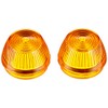 Kijima 217-4047 Motorcycle Parts Turn Signal Lens, Round 1.4 in