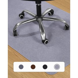 90 x 140 cm, Office Chair Underlay, Light Grey, Desk Chair Underlay, Floor Protection Mat, Office Chair, Scratch-Resistant Floor Mat, Chair Underlay, Floor Protection Mat for Laminate, Parquet and