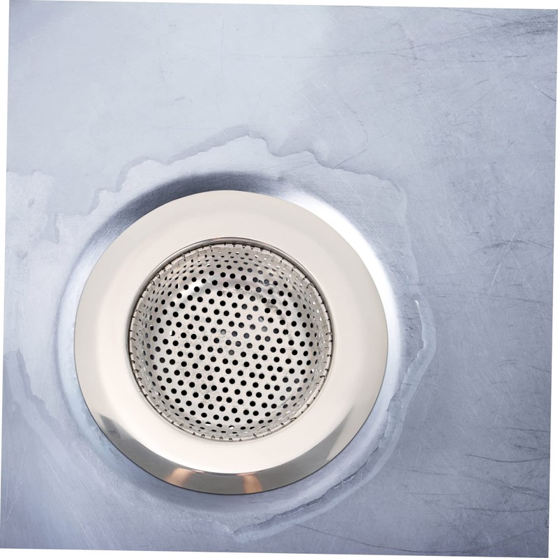 Operitacx 3Pcs Stainless Steel Sink Strainer Clogging Kitchen Filter with