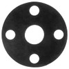 USA Sealing Full Face EPDM Rubber Flange Gasket for 1" Pipe - 1/16" Thick - Class 150