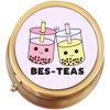 Boba Best Teas Brass Pill Box