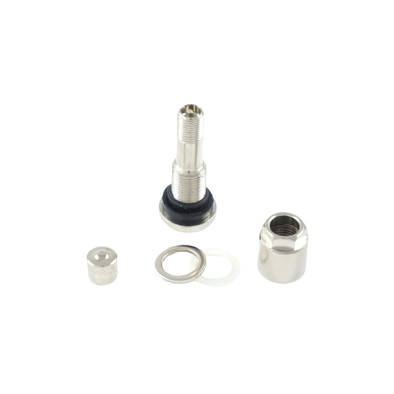 4 x 11.3 mm Silver Metal Valves Steel Valves Universal