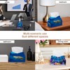 2 Pack Tissue Box Cover Holder, Turtles at The Sea