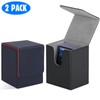 2PACK Card Deck Box for MTG Cards, POIUNA Card Storage