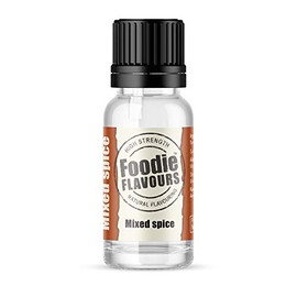 Foodie Flavours Natural Mixed Spice Flavouring, High Strength - 15ml