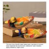 1 Pair Wooden Mandarin Duck Ornament Water Based Paint Romantic