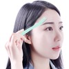 Beaupretty 6 Piezas Para Cejas De Acero Inoxidable Afiladas Con