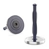 KITCHENDAO One-Handed Countertop Paper Towel Holder, Rotation Freestanding Kitchen Paper