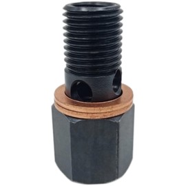 kweiny Fuel Pressure Banjo Bolt Sensor Thread Adapter for P7100 5.9L 12-Valve Dodge Ram 2500 3500 Cummins 1994-1998
