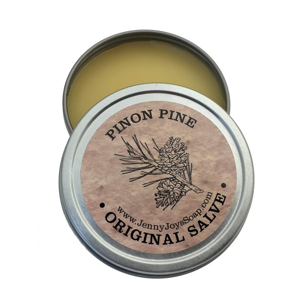 JENNY JOY'S HANDMADE SOAP Original Soothing Pinon Pine Salve with Pine Resin from Arizona 2 oz