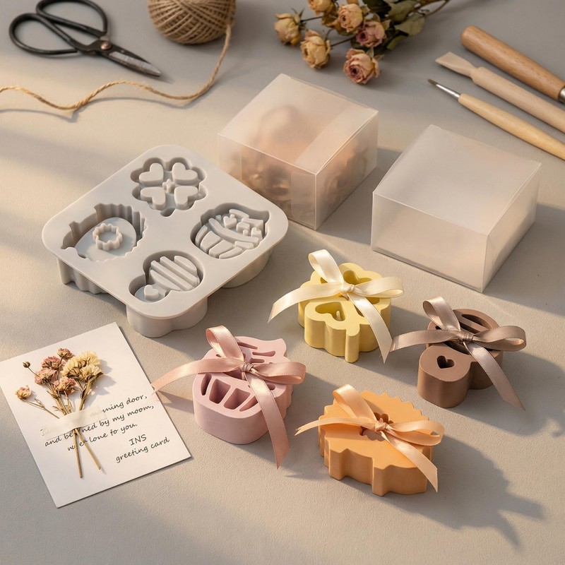 4-in-1 Hedgehog Mushroom Silicone Mold