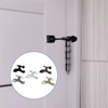 4 Pack Hinge Pin Door Stopper Adjustable Heavy Duty Hinge