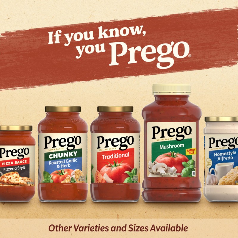 Prego Italian Tomato Pasta Sauce Flavored With Meat, 67 OZ