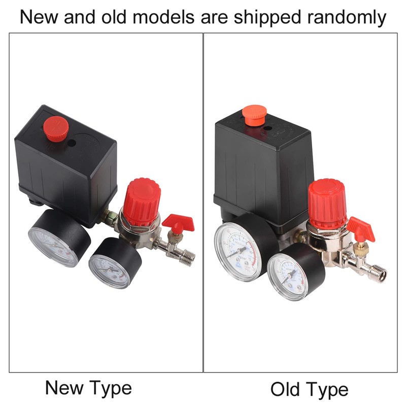 Air Compressor Air Compressor Air Valve Switch with Gauge Compressor