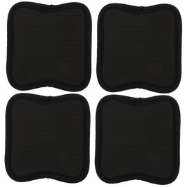 KOMBIUDA 2 Pairs Fitness Hand Pad Weight Lifting Grip Gym Workout Pad Polyester Fiber Durable Comfortable Gym Equipment