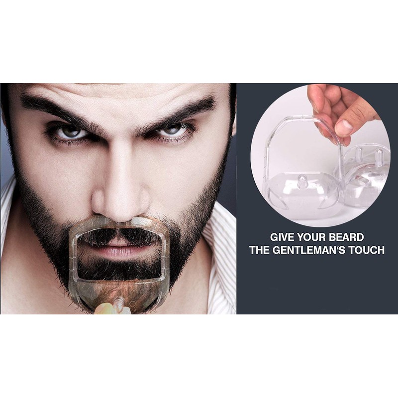 RIMOL Beard Shaper Goatee Mustache Grooming Tool Face Hair Styling
