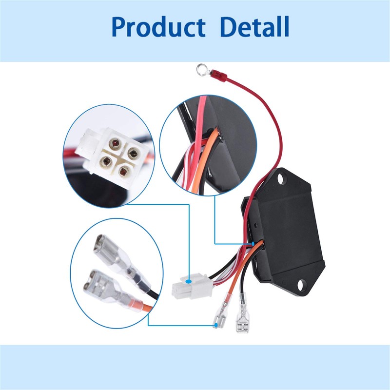 Autoparts CDI Ignitor EPIGC107 72562-G01 Replacement for EZGO Golf Cart