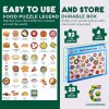 Cognisprings World Food Kids Puzzles, Thick Floor Puzzle, Educational Puzzles