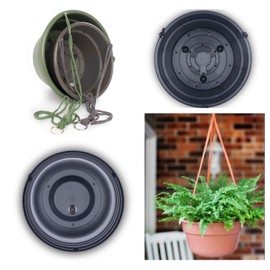 Bloem DCHB12-46 Terra Dura Cotta Hanging Basket, 12"