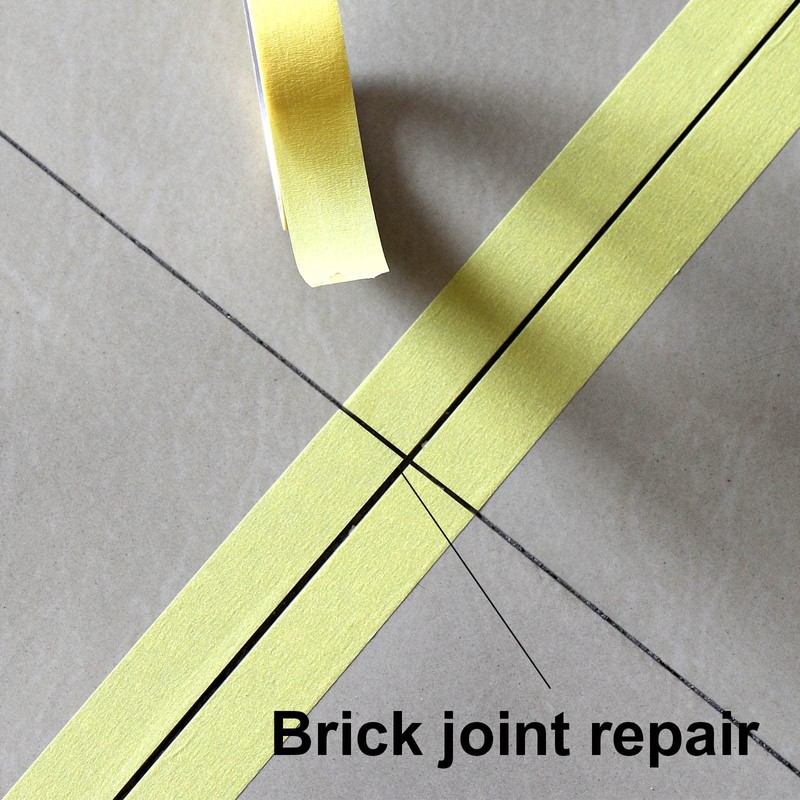 BOMEI PACK Yellow Masking Tape Decorative Writable Yellow Painters Tape