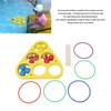 Ring Throw Pool Game Toy EVA Floating Foam with Balls