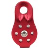 Outdoor Portable Climbing Metal Hardware Single Sheave Fixed Pulley with