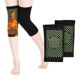 KARELLS Heat Knee Pads, Self-Heating Knee Pads, Knee Warmers for Men and Women, Knee Pads, Heated Knee Brace, Warm Cold Knee Cuff for Men and Women, Black