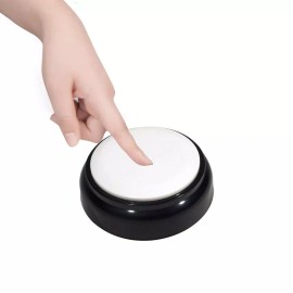 Talking Button Clock English Talking Button Voice Alarm Clock for Blind Visually Impaired Speaking