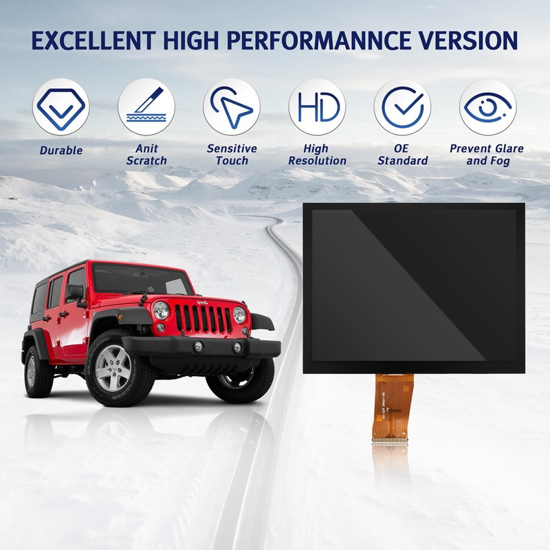 LEMON SHARK 8.4" Uconnect Touch Screen Monitor Radio Navigation 4C