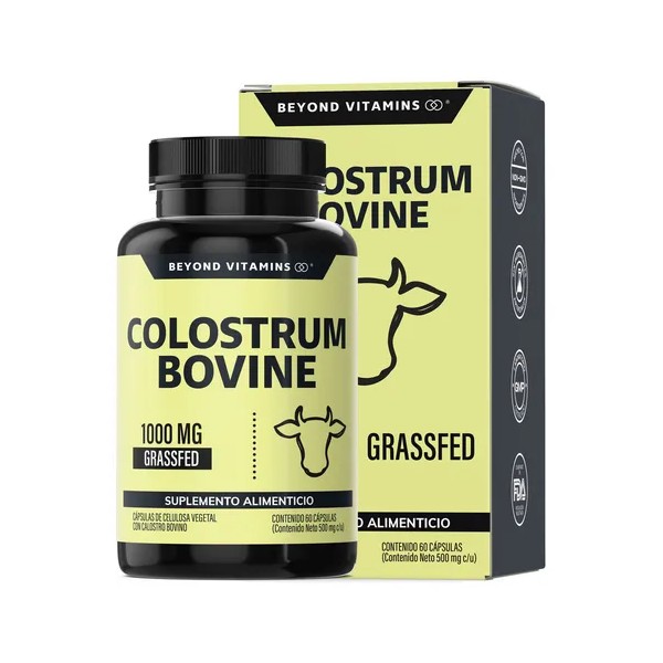 Beyond Vitamins Calostro Bovino Grass Fed De Libre Pastoreo 1000