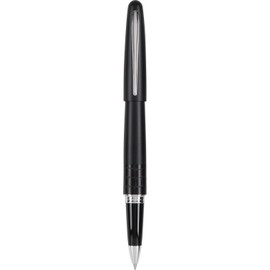 PILOT MR Animal Collection Gel Roller Pen in Gift Box, Matte Black Barrel with Crocodile Accent, Fine Point Stainless Steel Nib, Refillable Black Ink (91235)