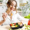Glotoch 10 Pack 32OZ Meal Prep Containers Reusable Microwave Safe,Extra