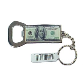 Keychain Dollar Bill w/ Bottle Opener