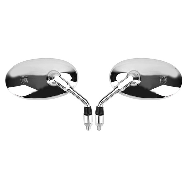 VIPIH Motorcycle Rearview Side Mirrors Pair For Honda NV VF