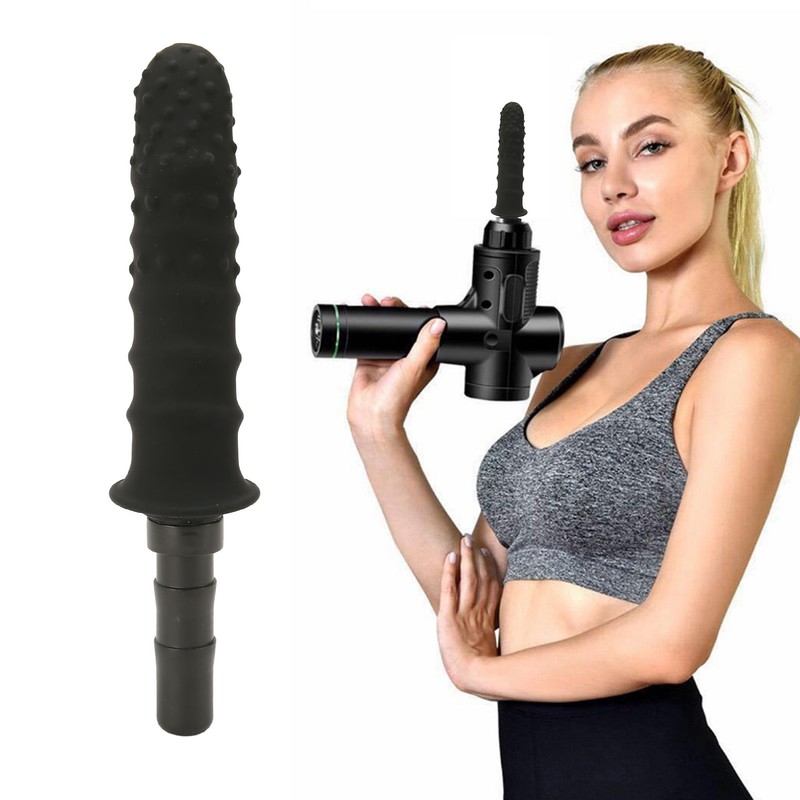 Fascia Massager Head Soft Silicone Deep Relaxation Muscle Massage Machine