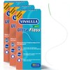 VINSULLA Dental Floss for Braces, Floss Threaders for Bridges and