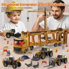 GLW Construction Trucks Toy Set – Alloy Inertia Driving 1:40