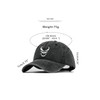 Chucatoso Gorra Venom Antihéroe Villano Marvl Cómics (Negro) Ajustable Talla