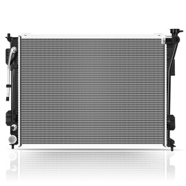 YITAMOTOR Radiator Compatible with 2011-2014 Hyundai Sonata 2012-2017 Azera 2011-2013 2014 2015 Kia Optima 2014-2016 Cadenza 2.4L 3.3L V6 L4 OE Style Radiator