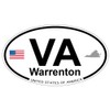 US Decal, Inc. Warrenton, Virginia Oval Sticker