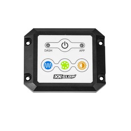 XKGLOW XK-Chrome-DM-KIT Dash Surface Mount XKCHROME Controller