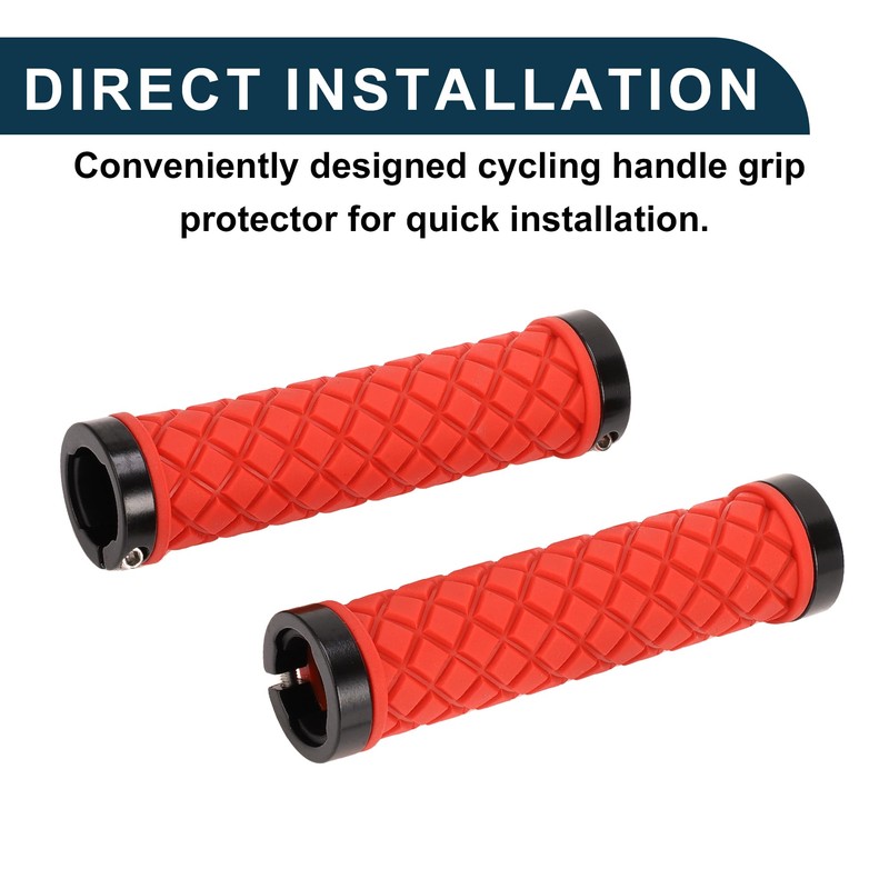TUCKBOLD Bike Handlebar Grips Covers 128mm Long Lightweight | Bicycle