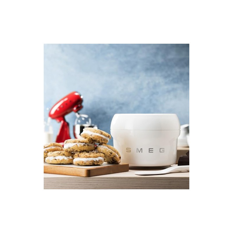 SMEG SMIC02 Ice Cream Maker Additional Bowl – Double-Walled Cooling