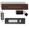 amesoba Accessories Set for Desk Shelf(Dark Walnut, Accessory)