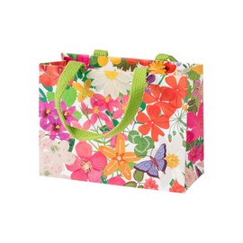Caspari Halsted Floral Small Gift Bags - 1 Each