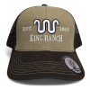 Gorra King Ranch Marron Blanco Snapback Cap Premium Vaqueras
