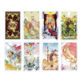 Unicorn Whisper Tarot | Rainbow Shop | 80 Cards with Japanese Instruction Manual (English Language Not Guaranteed)