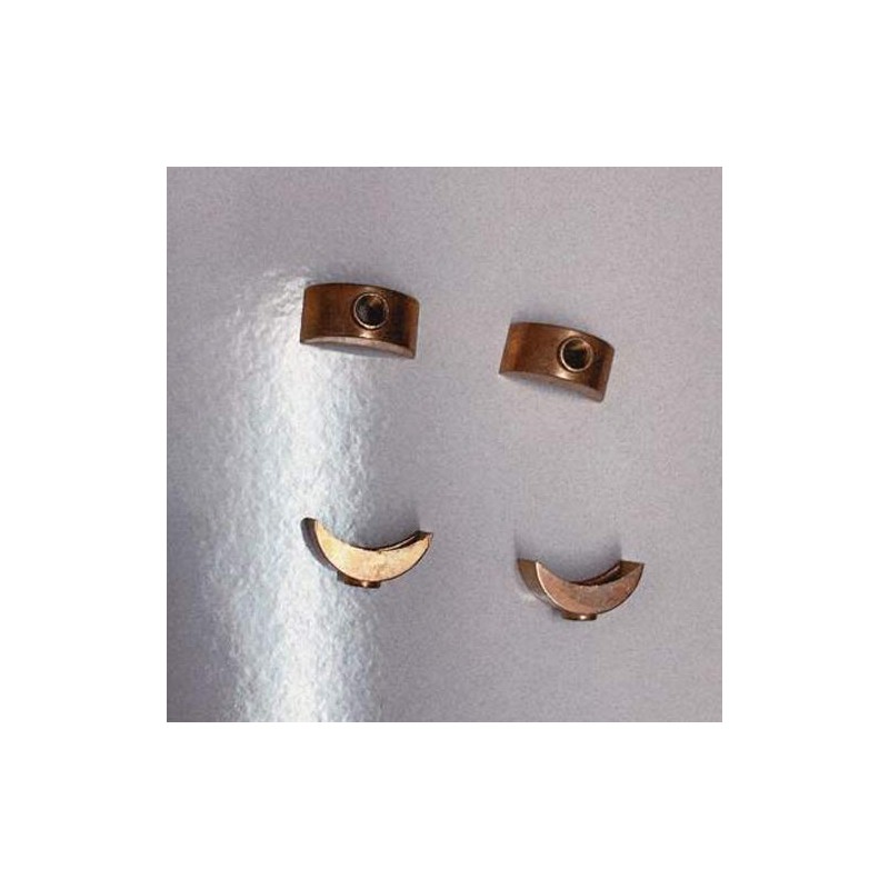 M6 Half Moon Nuts Mini Luna Crescent Threaded Washer For